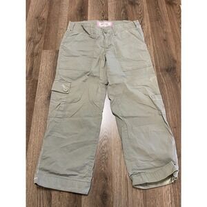 Plugg Pants, Girl's Size 1, Green, Pockets, Cargo